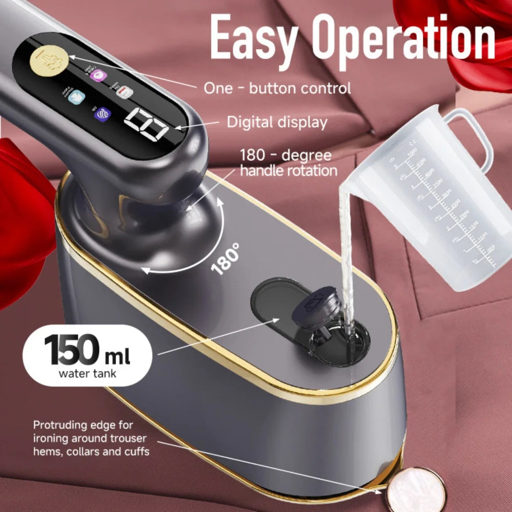 Foldable Handheld Garment Steamer